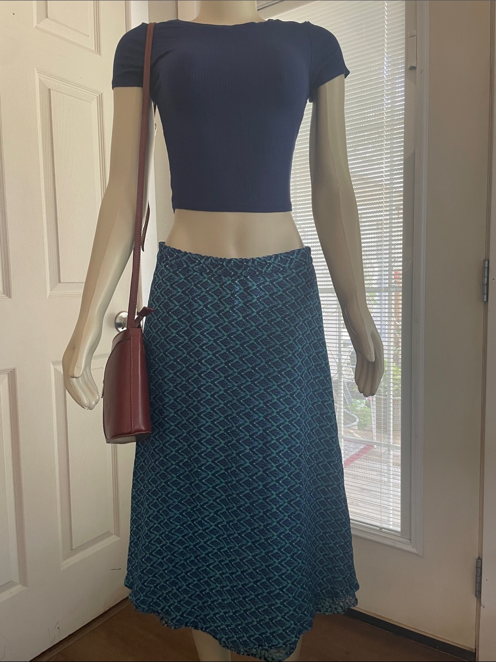 Cold water Creek sheer summer skirt
